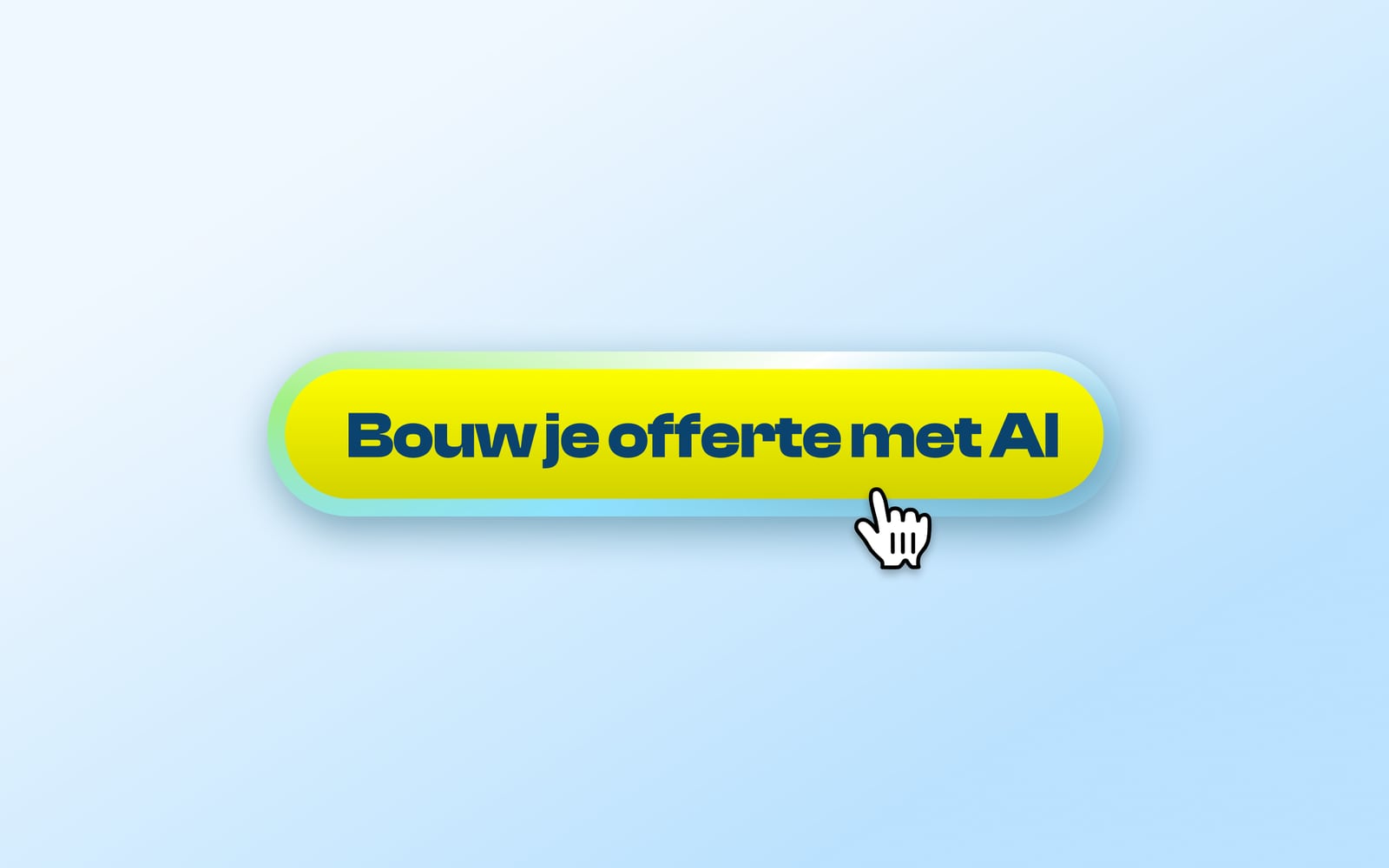 Knop om je offerte met AI te bouwen